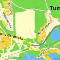 Lättare att gå och cykla i Rönninge och till Tumba